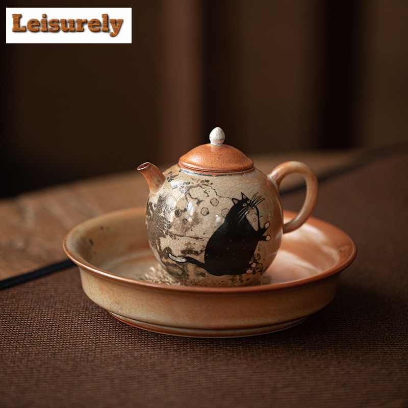 100ml Hand Painted Cat Teapot  - Chamomile Tea review and price