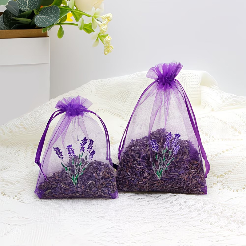 20Pcs Lavender Pattern Drawstr - Dried Herbs review and price