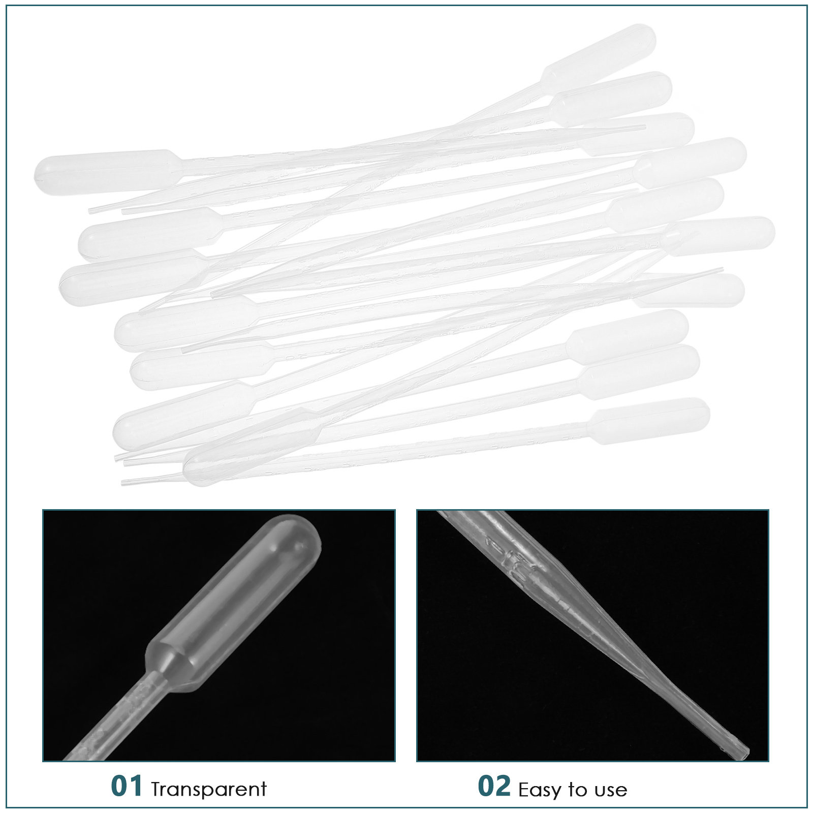 100Pcs Plastic Transfer Pipett - Essential Oils review and price