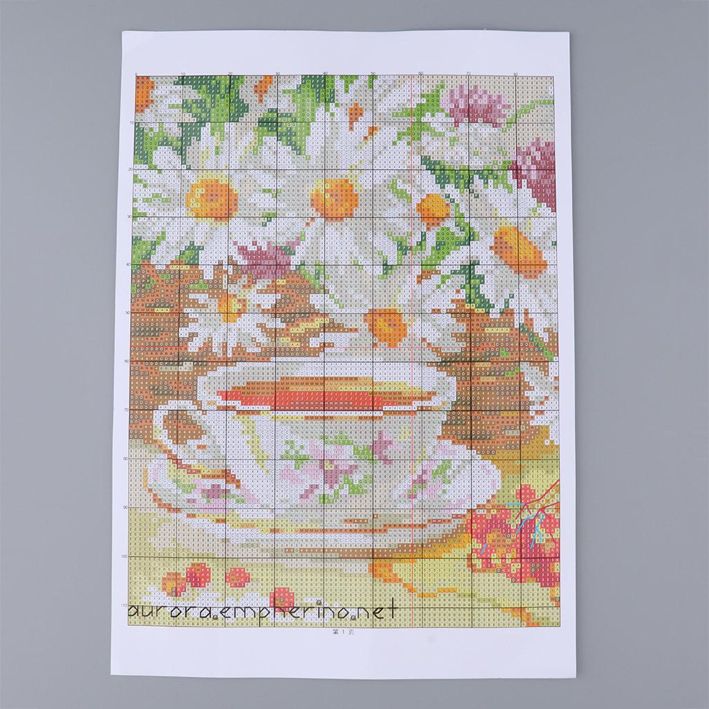 Cross Stitch Printed Canvas Ch - Chamomile Tea review and price