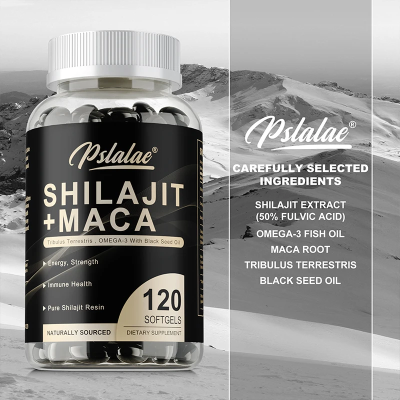 Shilajit + Maca - Boosts Energ - Herbal Supplement review and price