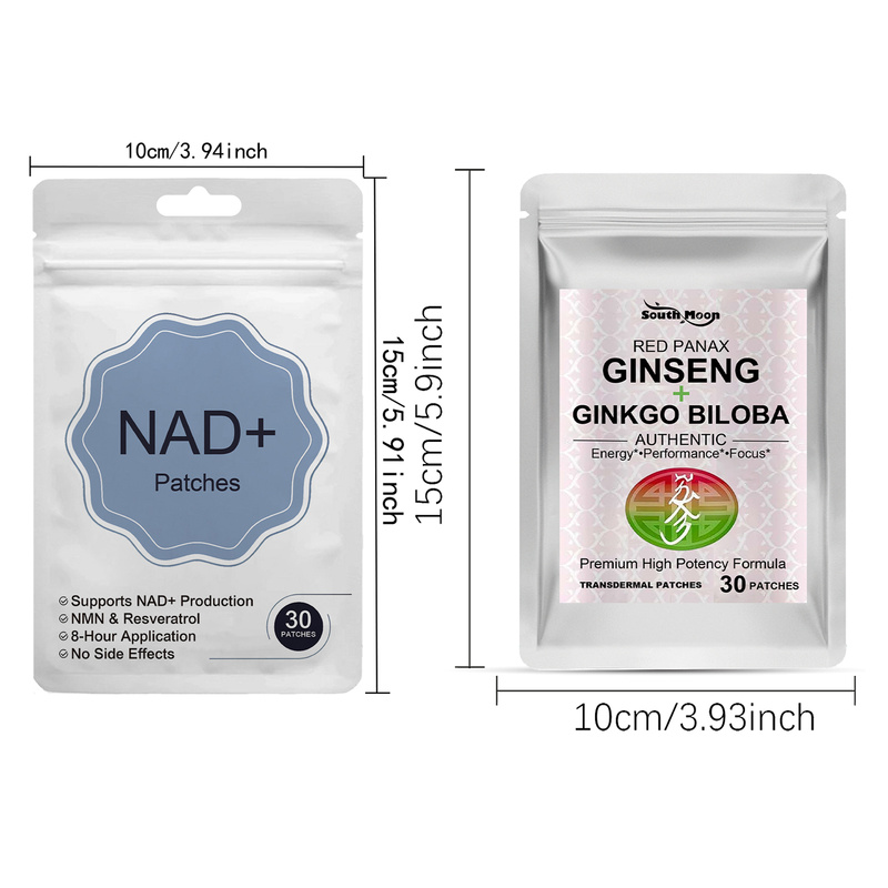 NAD+ Patches & Red Panax Ginse - Ginger Tea review and price