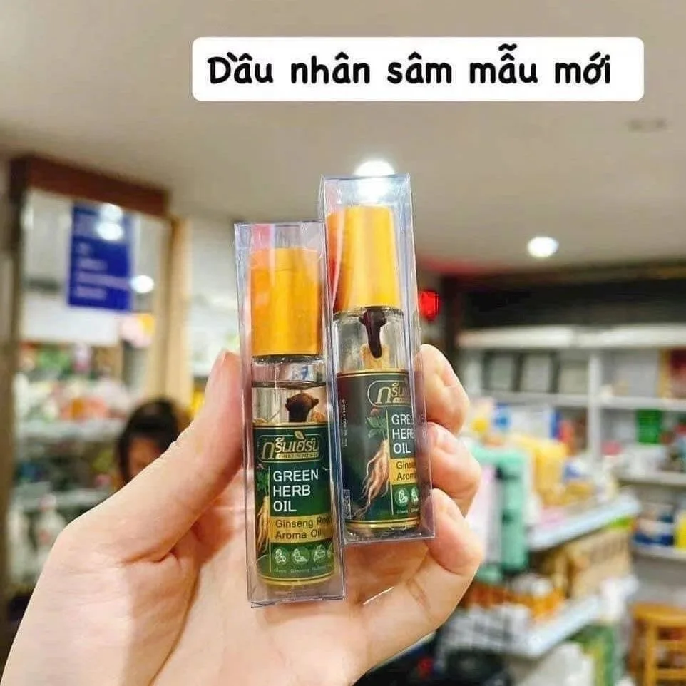 Thai Mint Ginseng Roll On Herb - Ginger Tea review and price