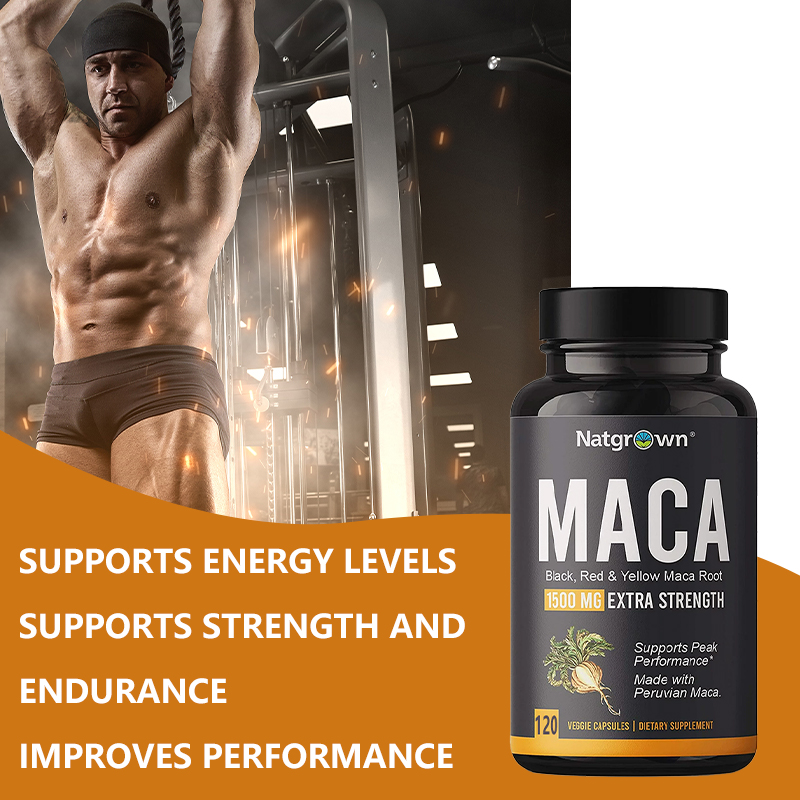Maca Root Capsules (Black + Re - Ginger Tea review and price