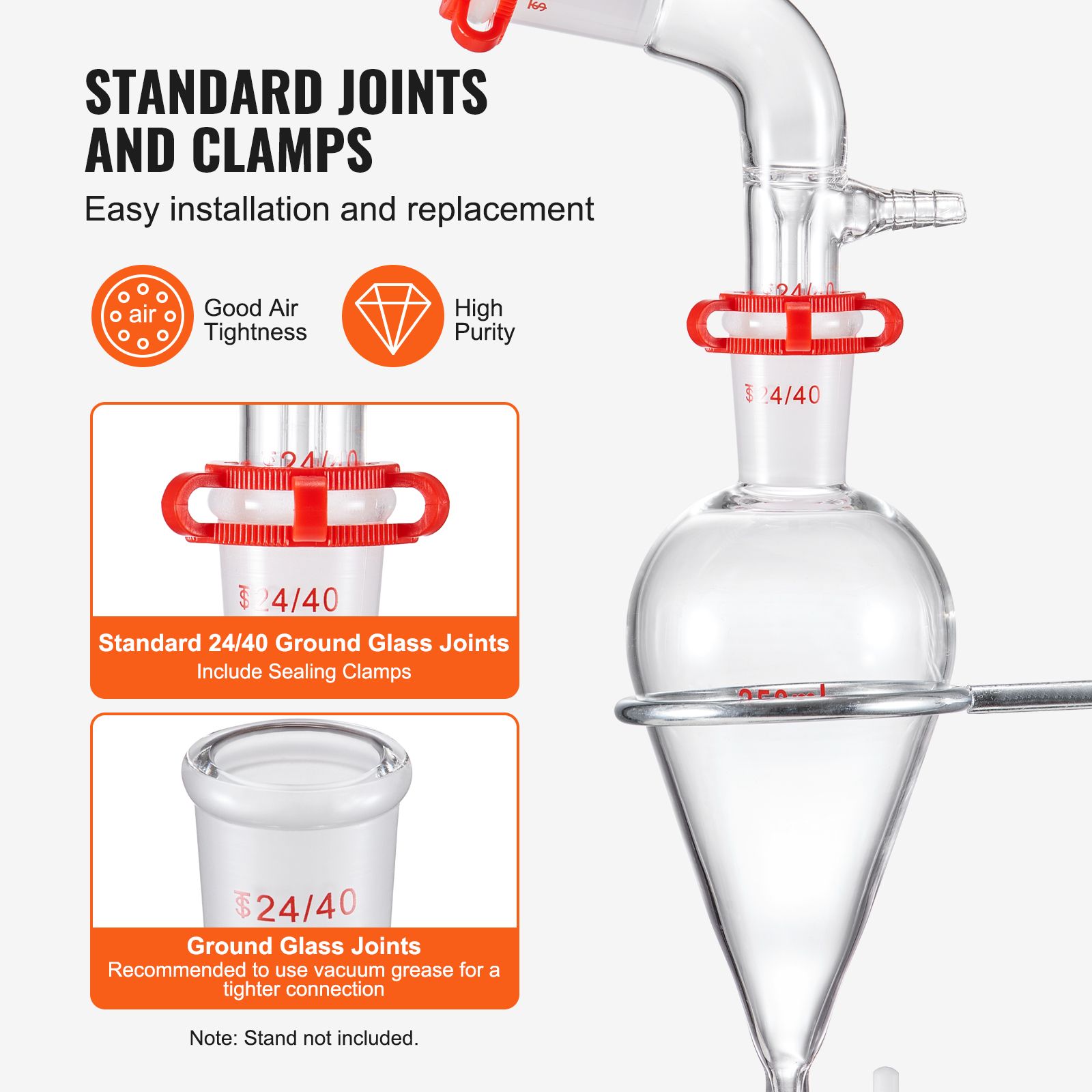 Lab Distillation Kit, 3.3 Boro - Essential Oils review and price