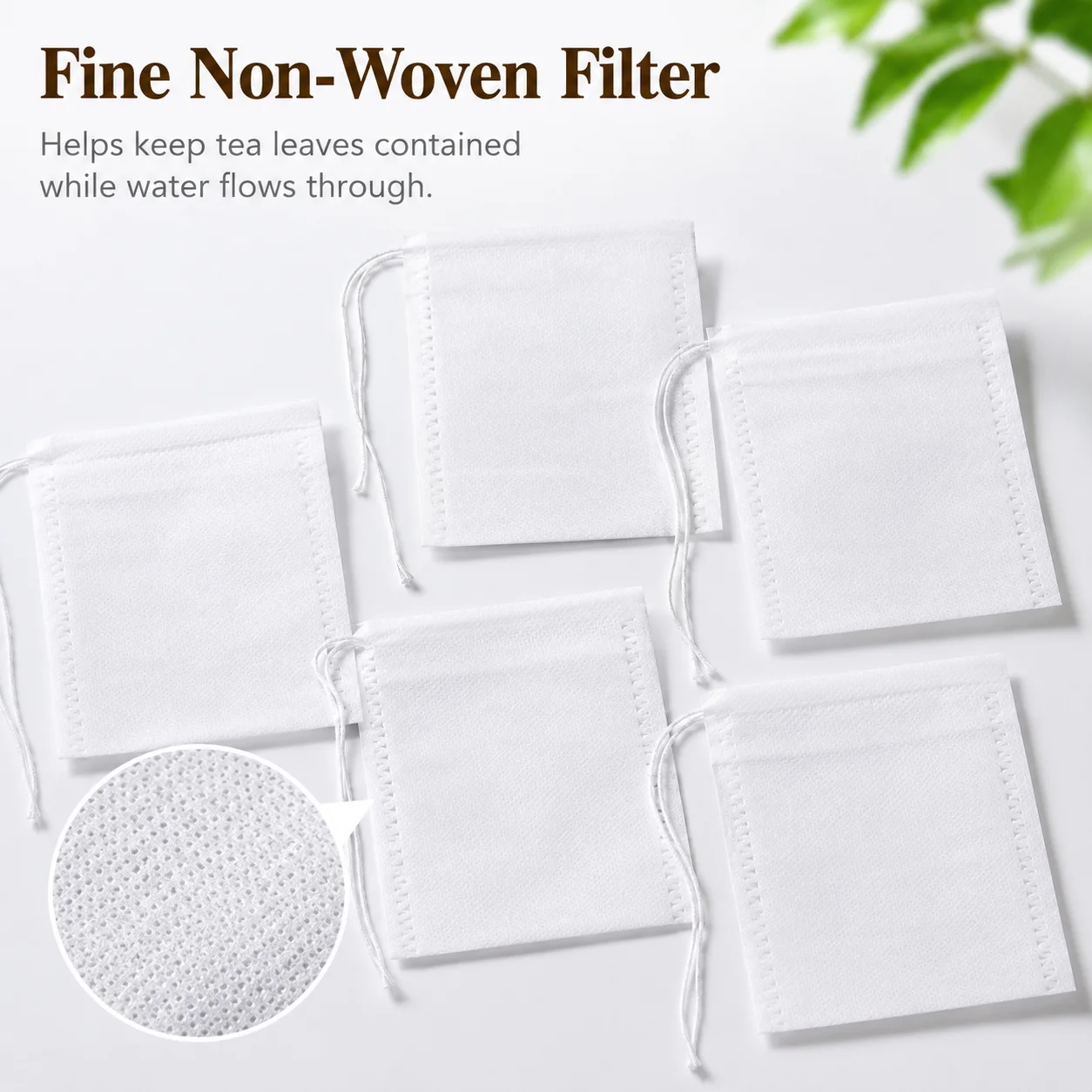 100PCS Disposable Drawstring T - Herbal Tea review and price