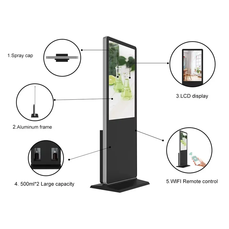 New Commercial Modern LCD Adve - Essential Oils review and price
