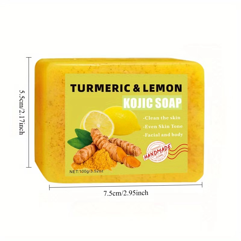 2PCS Turmeric Citric Acid Soap - Turmeric review and price